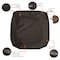 Classic Accessories Ravenna Water-Resistant 25x25x5" Patio Seat Cushion Cover, Espresso 60-351-016601-RT - alternate 3